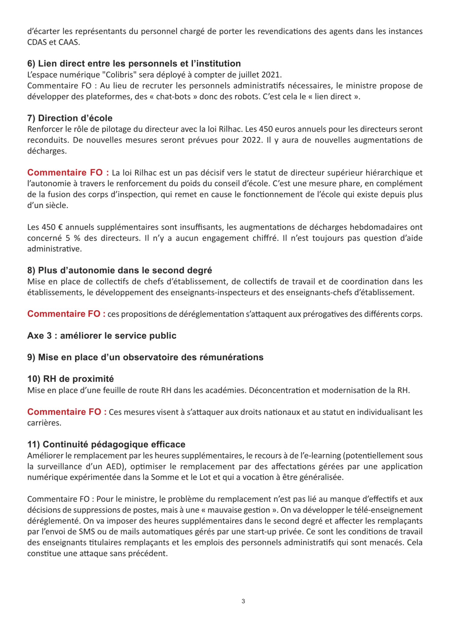 Compte rendu de la réunion « bilan du Grenelle » du 26 mai 2021  SNUDI